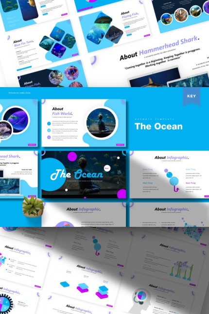 Kit Graphique #86003 Ocean Sea Divers Modles Web - Logo template Preview