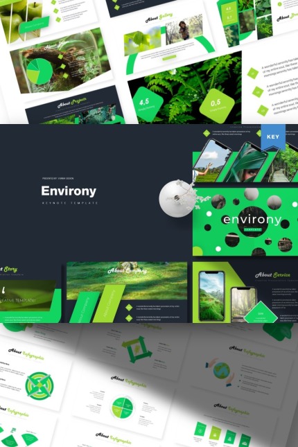 Kit Graphique #86009 Nature Environment Divers Modles Web - Logo template Preview