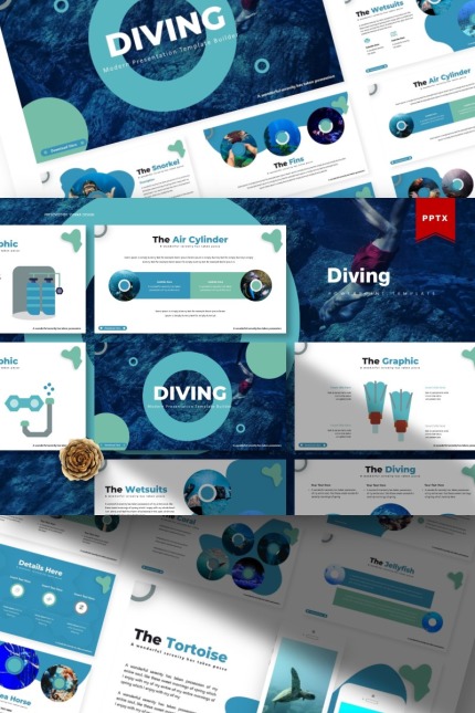 Kit Graphique #86029 Water Mer Divers Modles Web - Logo template Preview