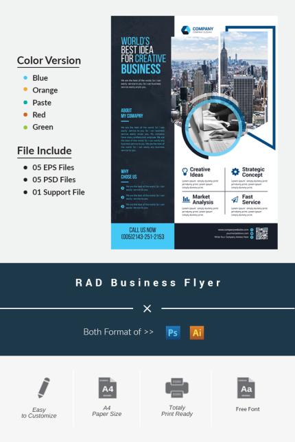 Kit Graphique #86060 Flyer Corporate Divers Modles Web - Logo template Preview