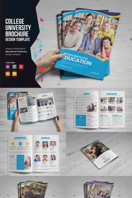 Kit Graphique #86068 Education Brochure Divers Modles Web - Logo template Preview