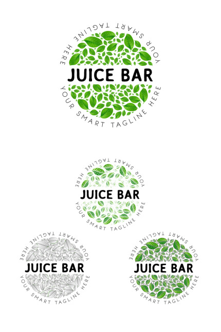 Kit Graphique #86080 Juice Bar Divers Modles Web - Logo template Preview