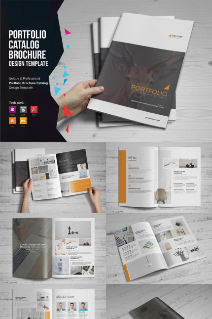 Kit Graphique #86113 Portfolio Brochure Divers Modles Web - Logo template Preview