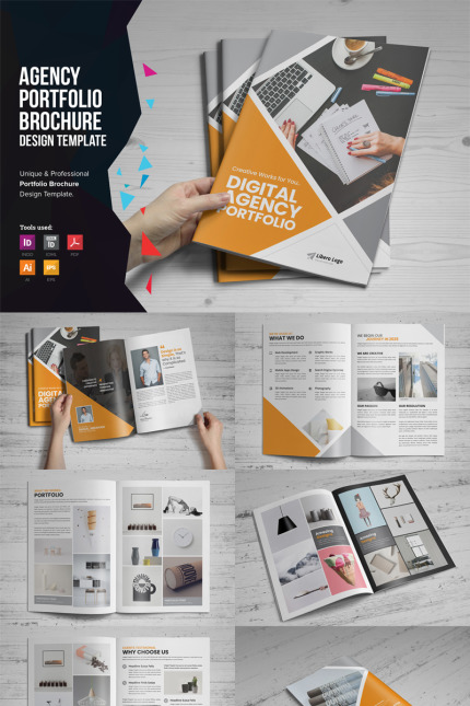 Kit Graphique #86119 Creative Agency Divers Modles Web - Logo template Preview