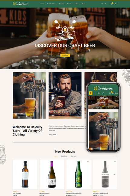 Kit Graphique #86236 Wine Drink Divers Modles Web - Logo template Preview