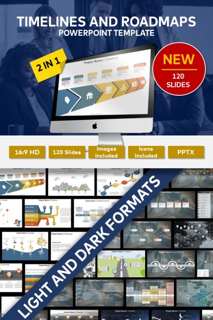 Kit Graphique #86285 Project Timeline Divers Modles Web - Logo template Preview