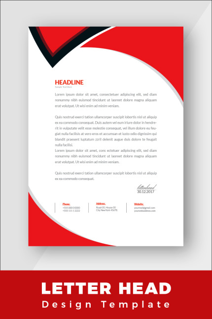 Kit Graphique #86406 Letter Corporate Divers Modles Web - Logo template Preview