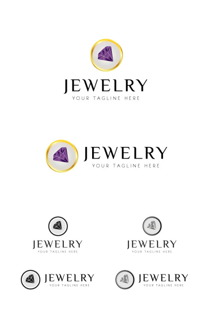 Kit Graphique #86601 Jewelry Store Divers Modles Web - Logo template Preview