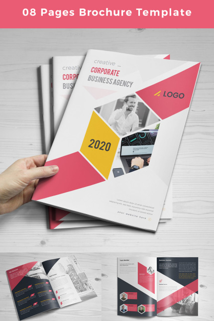 Kit Graphique #86758 Company Profile Divers Modles Web - Logo template Preview