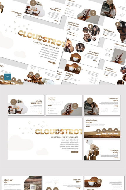 Kit Graphique #86800 Company Creative Divers Modles Web - Logo template Preview