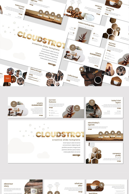 Kit Graphique #86813 Company Creative Divers Modles Web - Logo template Preview