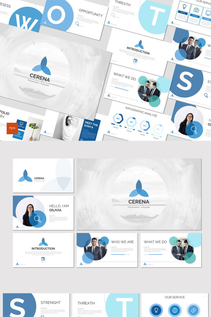 Kit Graphique #86814 Socit Creatif Divers Modles Web - Logo template Preview