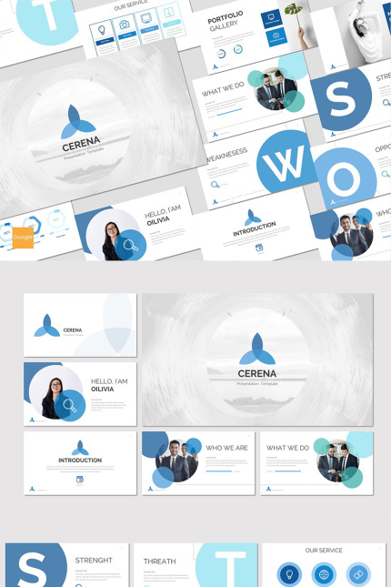 Kit Graphique #86837 Socit Creatif Divers Modles Web - Logo template Preview