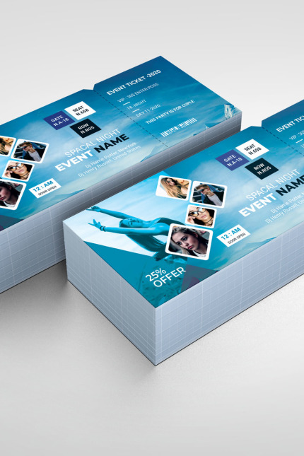 Kit Graphique #86961 Ticket vnement Divers Modles Web - Logo template Preview