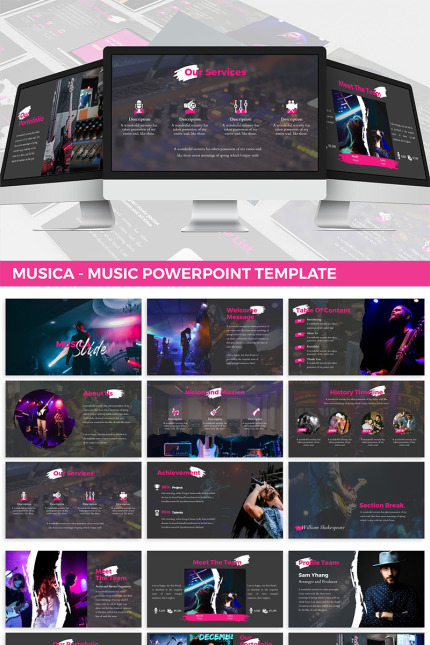 Kit Graphique #87002 Music Concert Divers Modles Web - Logo template Preview