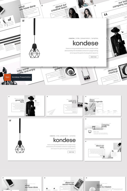 Kit Graphique #87020 Esocit Creatif Divers Modles Web - Logo template Preview