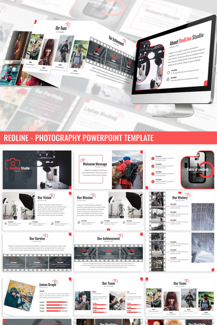 Kit Graphique #87285 Camera Photographer Divers Modles Web - Logo template Preview