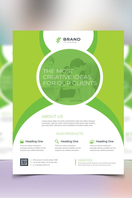 Kit Graphique #87298 Prospectus Entreprise Divers Modles Web - Logo template Preview