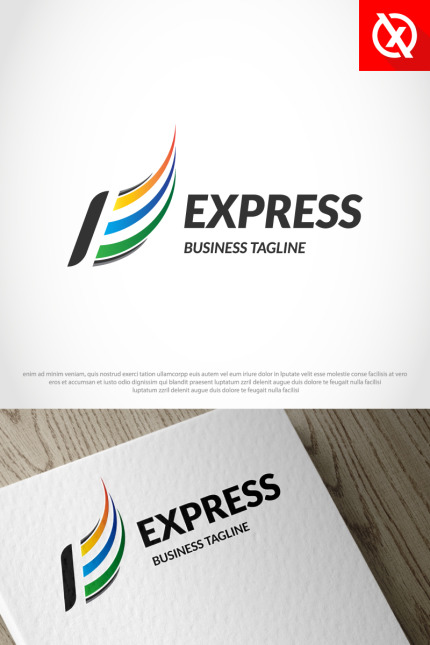 Kit Graphique #87354 Express Delivery Divers Modles Web - Logo template Preview