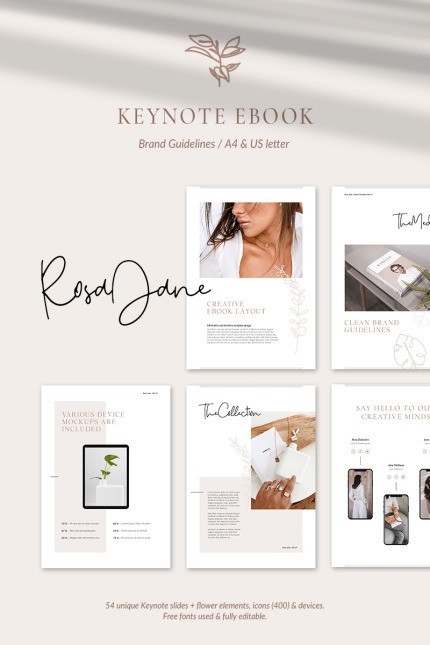 Kit Graphique #87435 Keynote Presentation Divers Modles Web - Logo template Preview