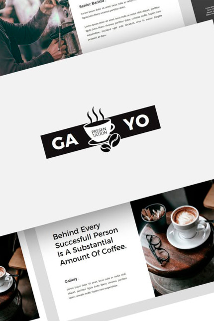 Kit Graphique #87993 Gayo Caf Divers Modles Web - Logo template Preview