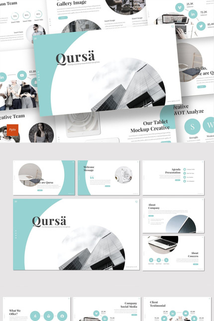 Kit Graphique #88196 Socit Creatif Divers Modles Web - Logo template Preview