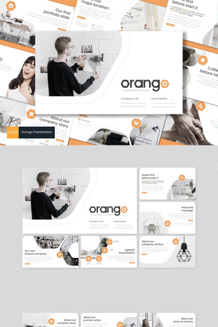 Kit Graphique #88401 Clean Creatif Divers Modles Web - Logo template Preview