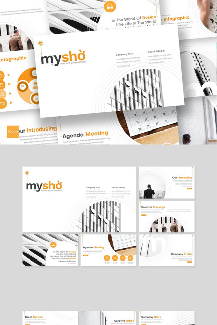 Kit Graphique #88404 Clean Creatif Divers Modles Web - Logo template Preview