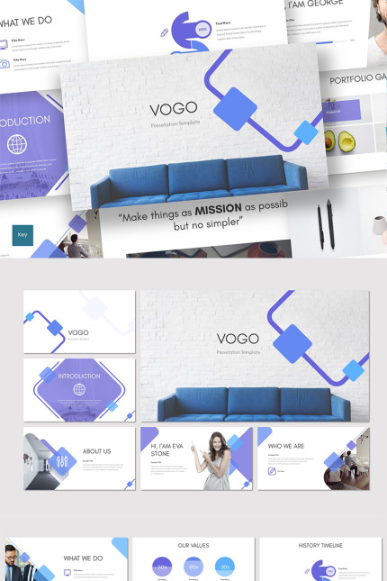 Kit Graphique #88413 Clean Creatif Divers Modles Web - Logo template Preview