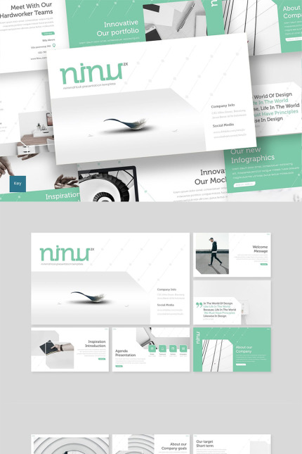 Kit Graphique #88424 Clean Creatif Divers Modles Web - Logo template Preview