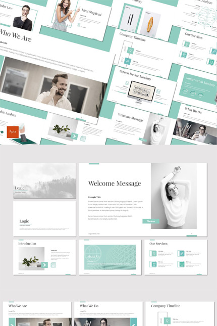 Kit Graphique #88447 Clean Creatif Divers Modles Web - Logo template Preview