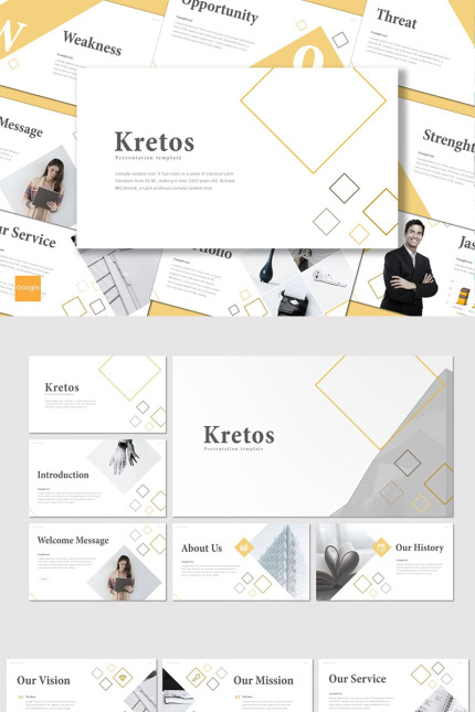 Kit Graphique #88645 Clean Creatif Divers Modles Web - Logo template Preview