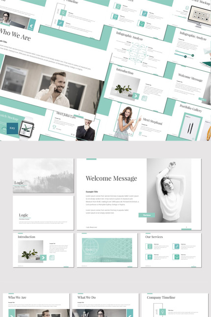 Kit Graphique #88834 Clean Creatif Divers Modles Web - Logo template Preview