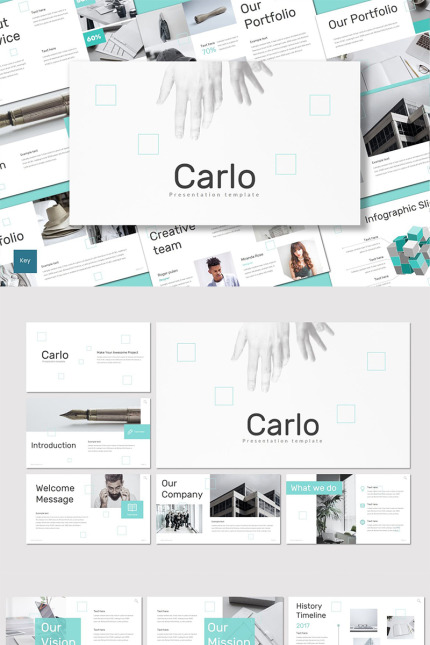 Kit Graphique #88840 Clean Creatif Divers Modles Web - Logo template Preview