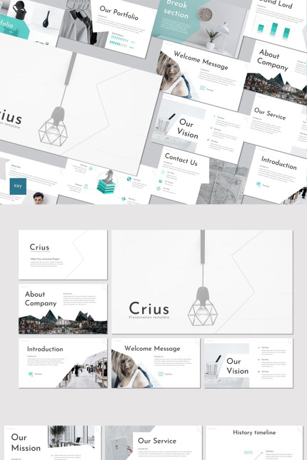 Kit Graphique #88842 Clean Creatif Divers Modles Web - Logo template Preview