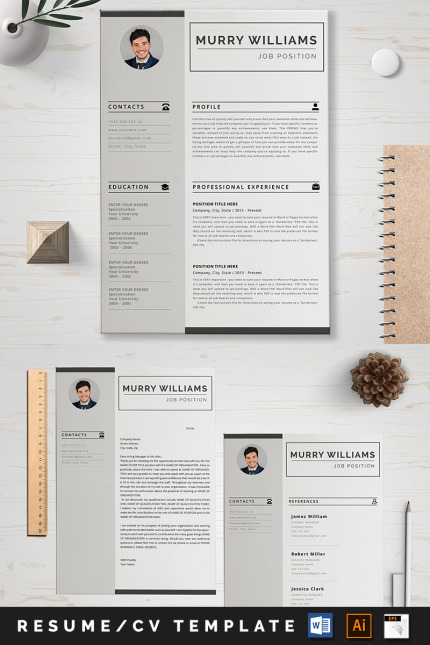 Kit Graphique #88994 Layout Resume Divers Modles Web - Logo template Preview