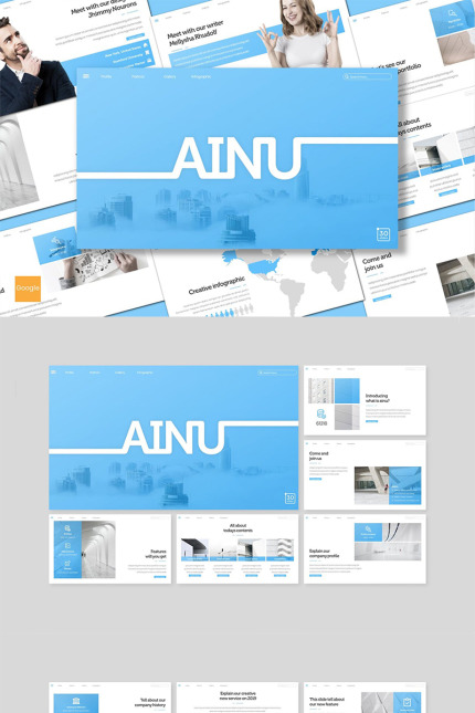 Kit Graphique #89030 Clean Creatif Divers Modles Web - Logo template Preview