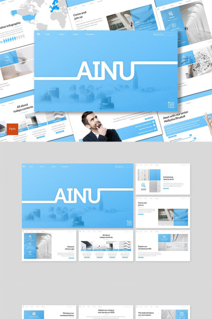 Kit Graphique #89034 Clean Creatif Divers Modles Web - Logo template Preview