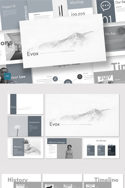 Kit Graphique #89058 Clean Creatif Divers Modles Web - Logo template Preview