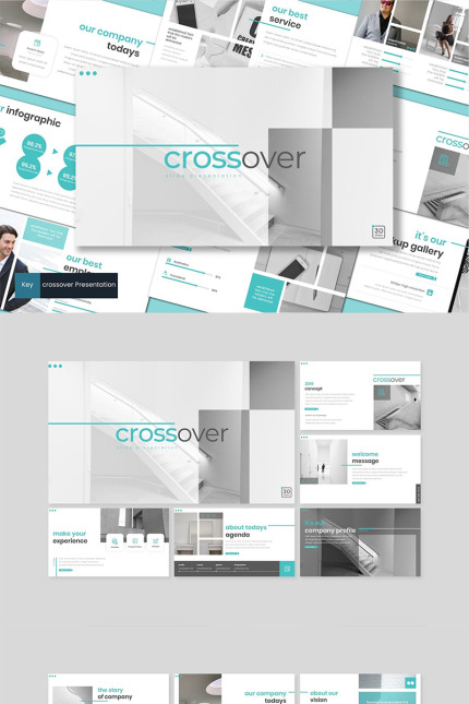 Kit Graphique #89062 Clean Creatif Divers Modles Web - Logo template Preview