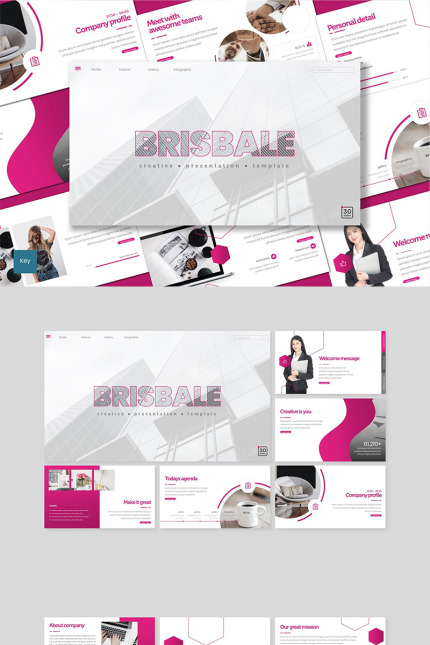 Kit Graphique #89068 Clean Creatif Divers Modles Web - Logo template Preview