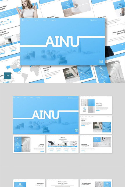 Kit Graphique #89071 Clean Creatif Divers Modles Web - Logo template Preview