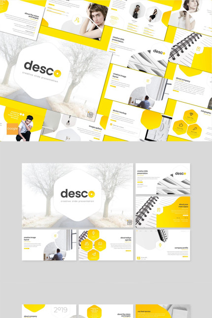 Kit Graphique #89091 Clean Creatif Divers Modles Web - Logo template Preview