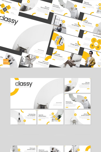 Kit Graphique #89095 Clean Creatif Divers Modles Web - Logo template Preview