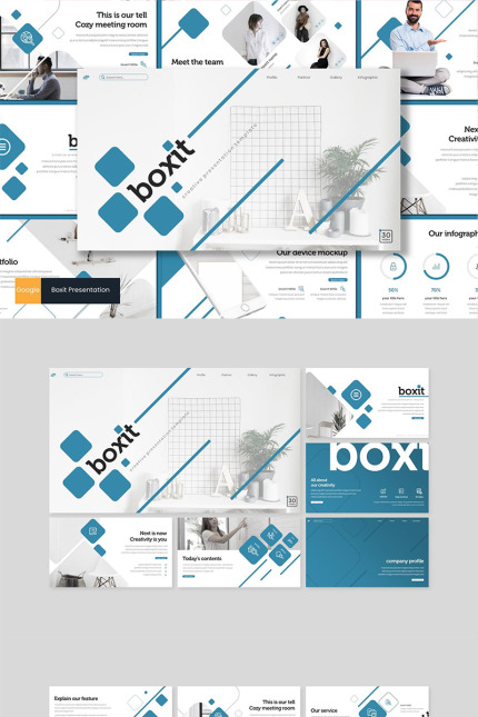 Kit Graphique #89104 Clean Creatif Divers Modles Web - Logo template Preview