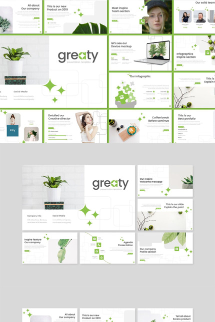 Kit Graphique #89113 Clean Creatif Divers Modles Web - Logo template Preview