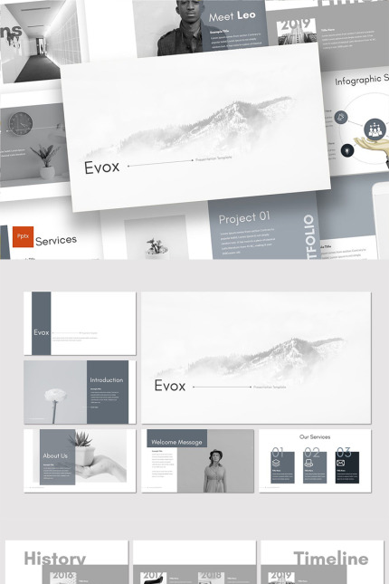 Kit Graphique #89135 Clean Creatif Divers Modles Web - Logo template Preview