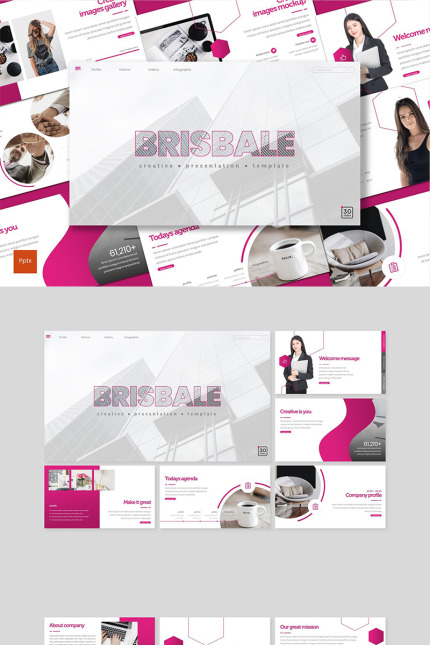 Kit Graphique #89143 Clean Creatif Divers Modles Web - Logo template Preview