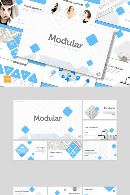 Kit Graphique #89154 Clean Creatif Divers Modles Web - Logo template Preview