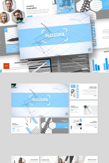 Kit Graphique #89271 Clean Creatif Divers Modles Web - Logo template Preview